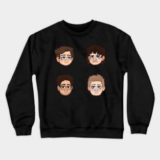 danny, kurtis, jarvis and drew full set Crewneck Sweatshirt